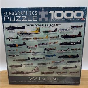 Eurographics WWII Aircraft Puzzle - 1000 Pieces New in Box